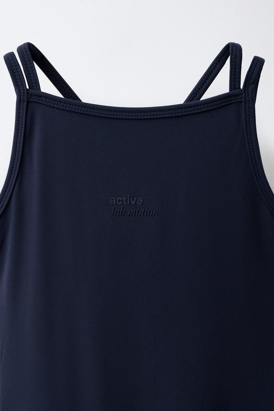 COMBINAISON LONGUE SPORT - Bleu encre de Zara - Image 2