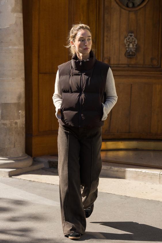 RUBBERIZED PUFFER VEST