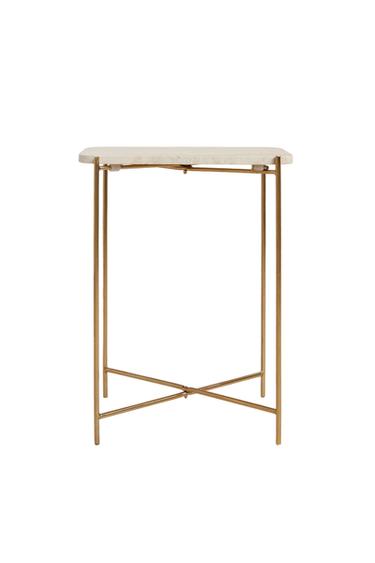 Zara MRAMORNI STOLIĆ – krema