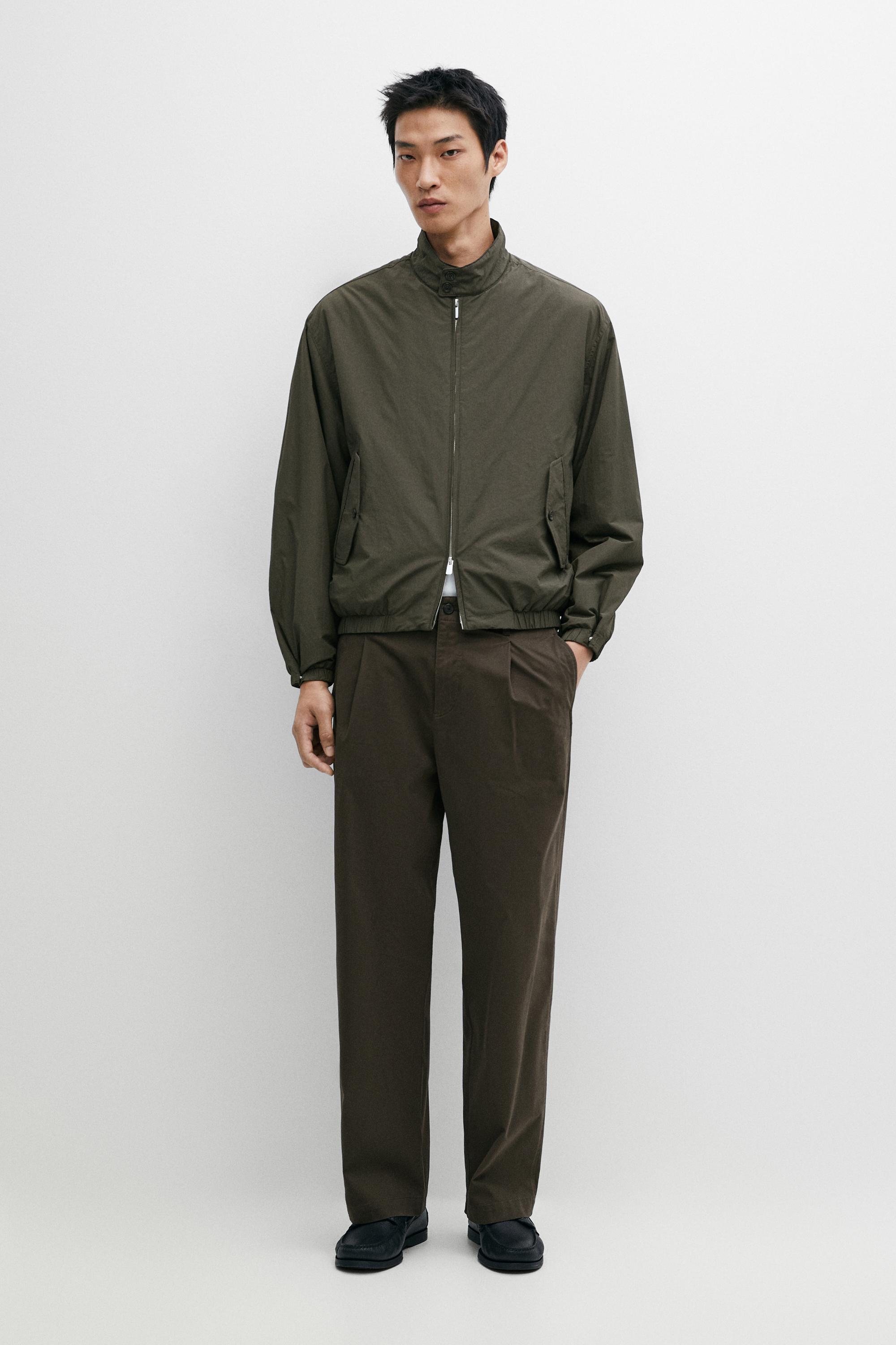 Technical boxy fit bomber jacket - Cobalt | ZARA United States