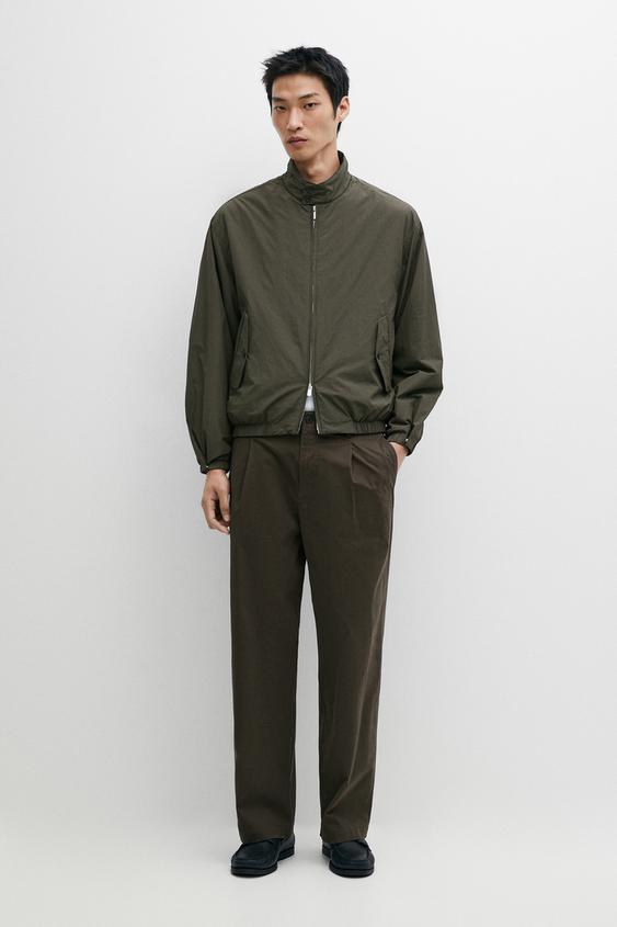 Zara Technical boxy fit bomber jacket - Cobalt - Image 0