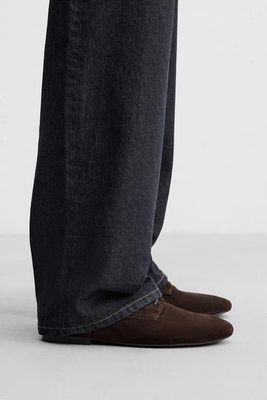ZAPATO VESTIR PIEL - Marrón de Zara - Imagen 0