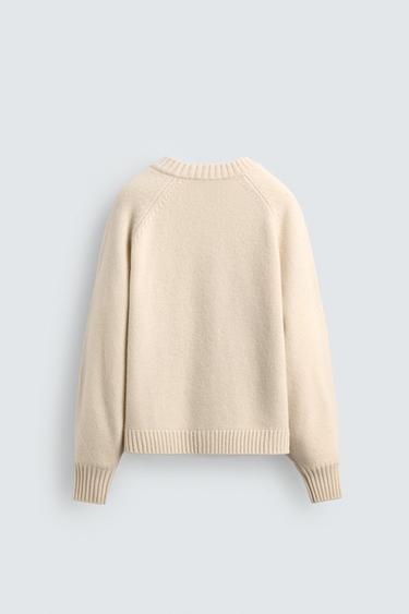 CARDIGAN LAINE DAISY DUCK HARRY LAMBERT FOR ZARA X DISNEY - Écru de Zara - Image 2