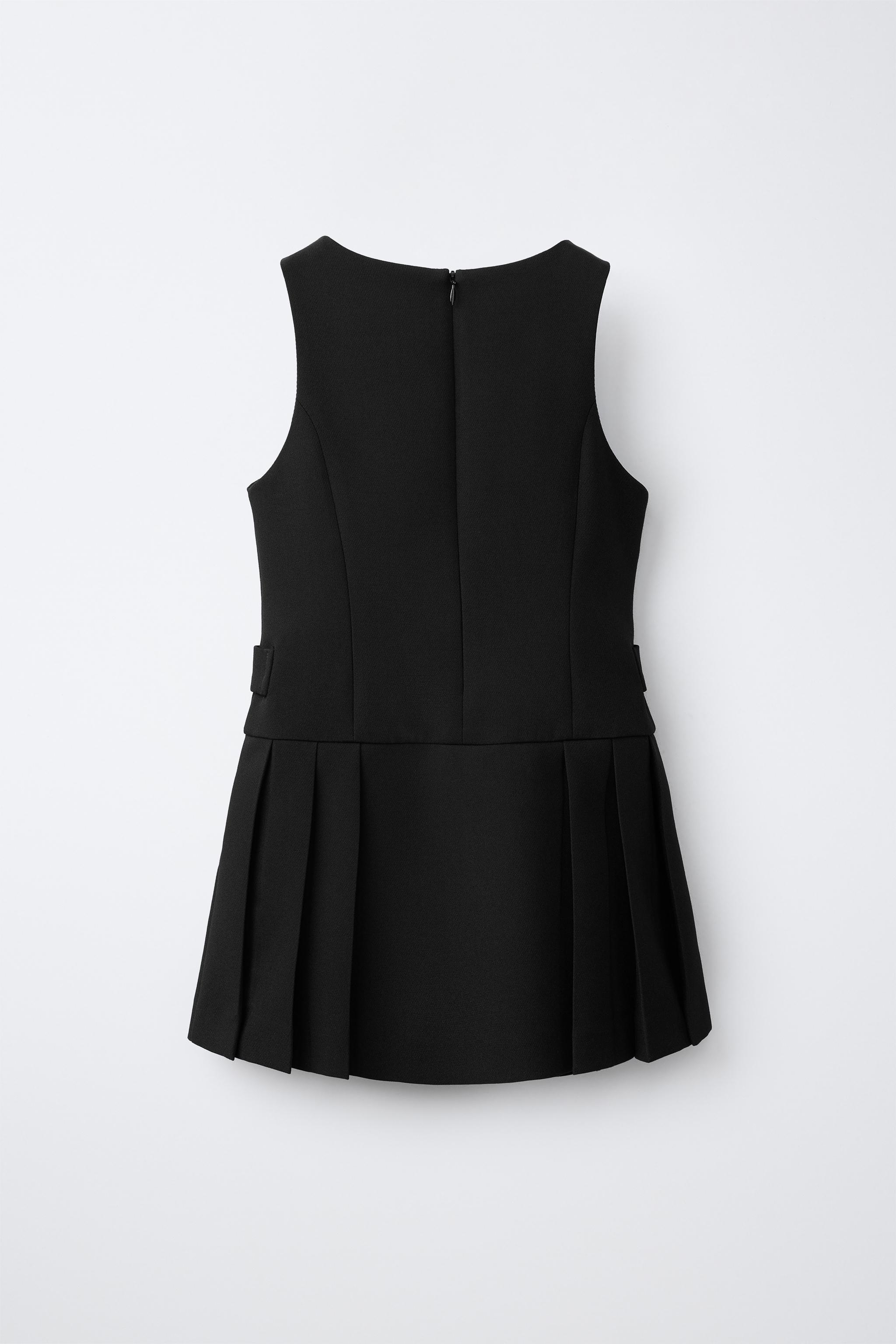 Детские платья Zara PLEATED DETAIL DRESS — фото 3