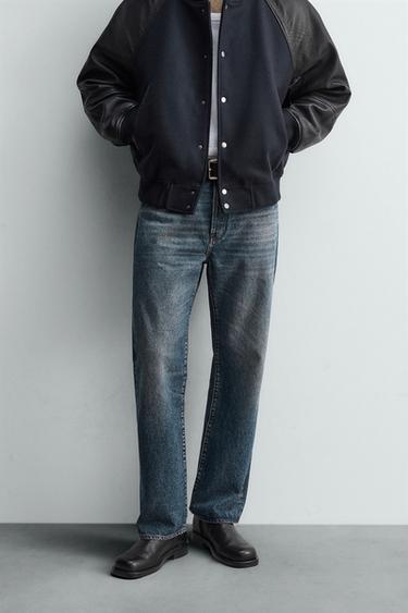 JEAN STRAIGHT ANKLE FIT ÉDITION LIMITÉE - Bleu de Zara - Image 1