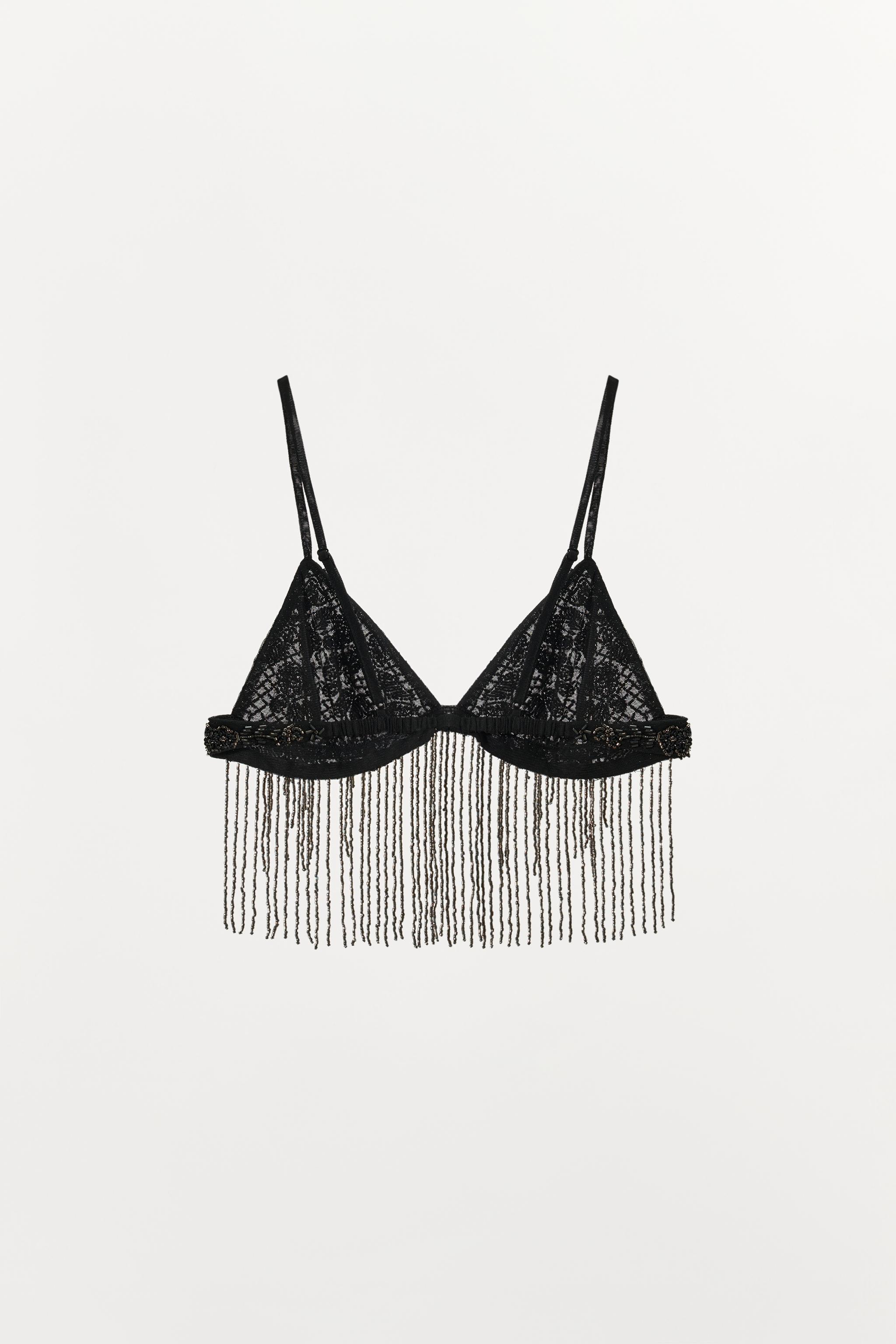 SOUTIEN-GORGE À FRANGES FANTAISIE