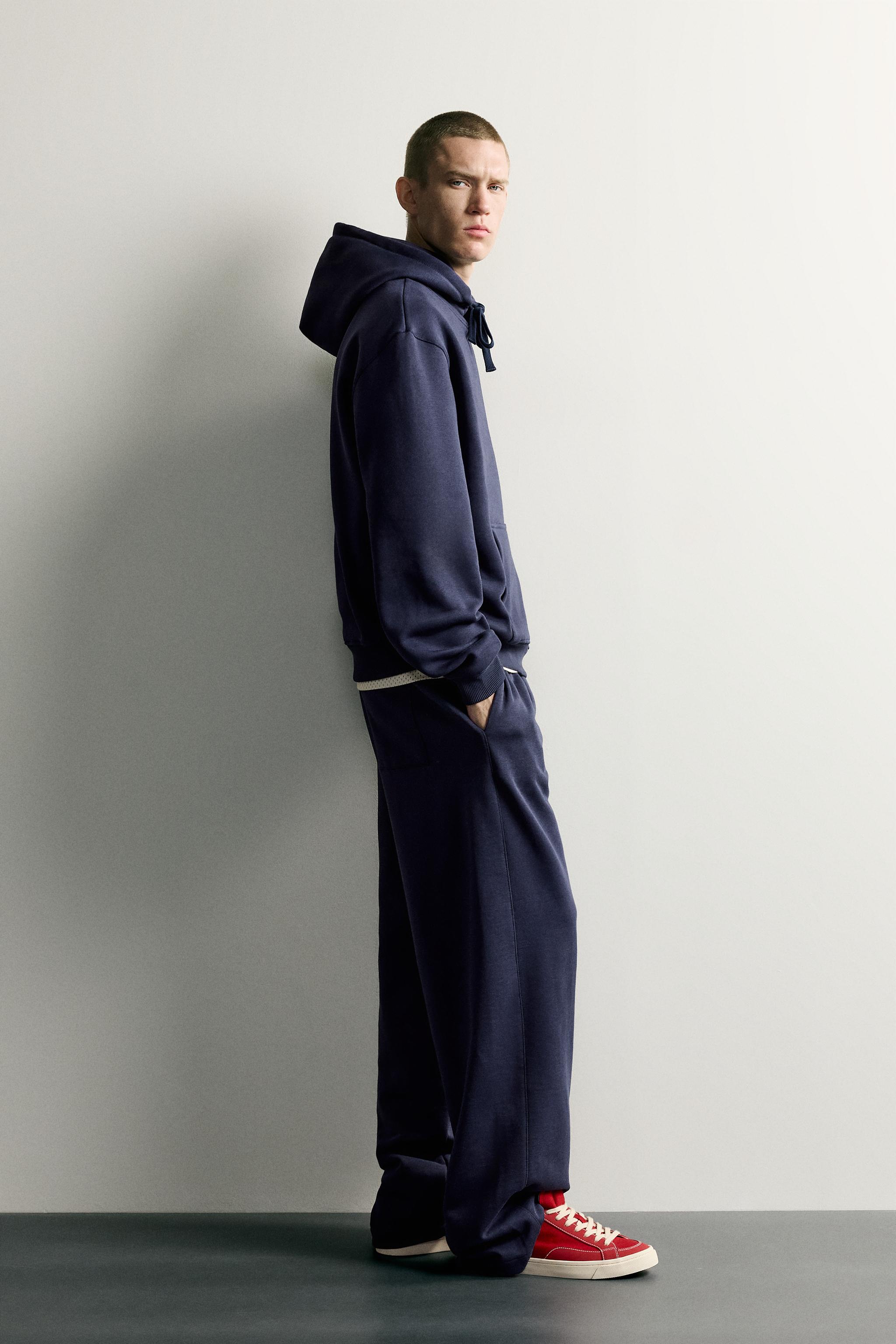 BASIC RELAXED FIT HOODIE - thumbnail 4