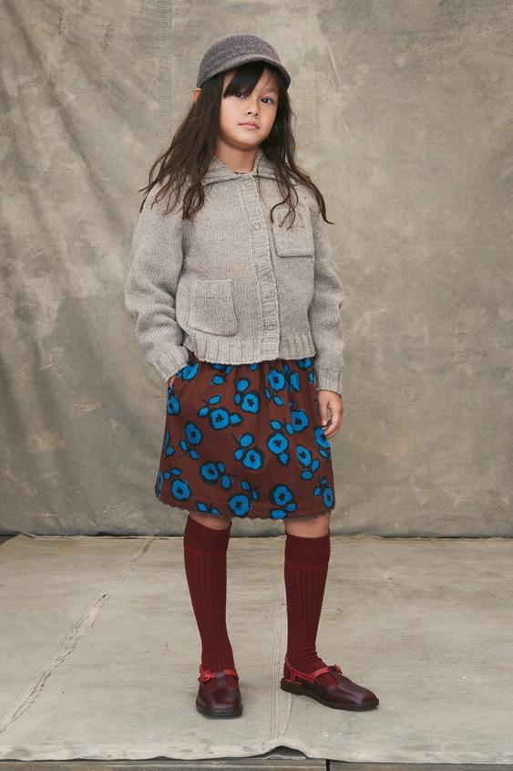 LIMITED EDITION FLORAL PRINT MIDI SKIRT Printed ZARA Turkey