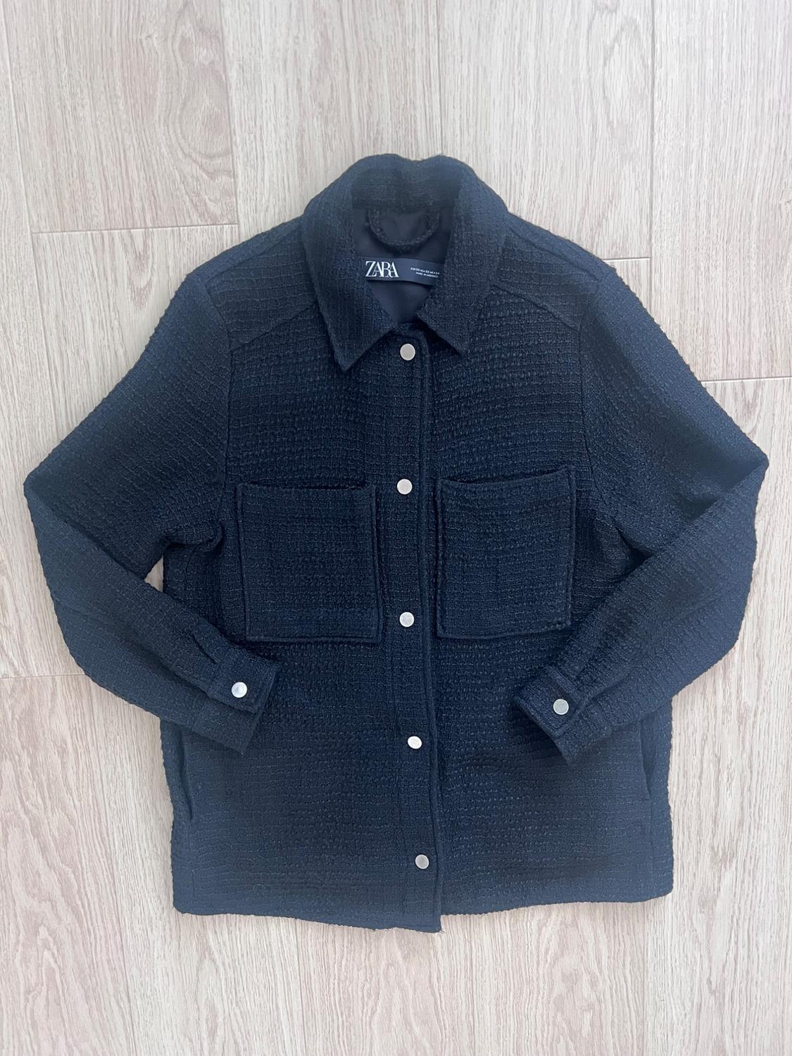 TEXTURED OVERSHIRT