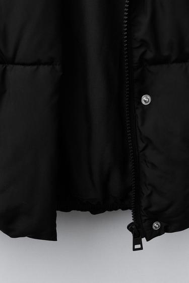 DOUDOUNE À CAPUCHE - Noir de Zara - Image 7