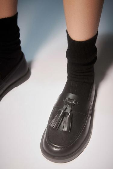 TASSEL LOAFERS - Black by Zara - Image 0
