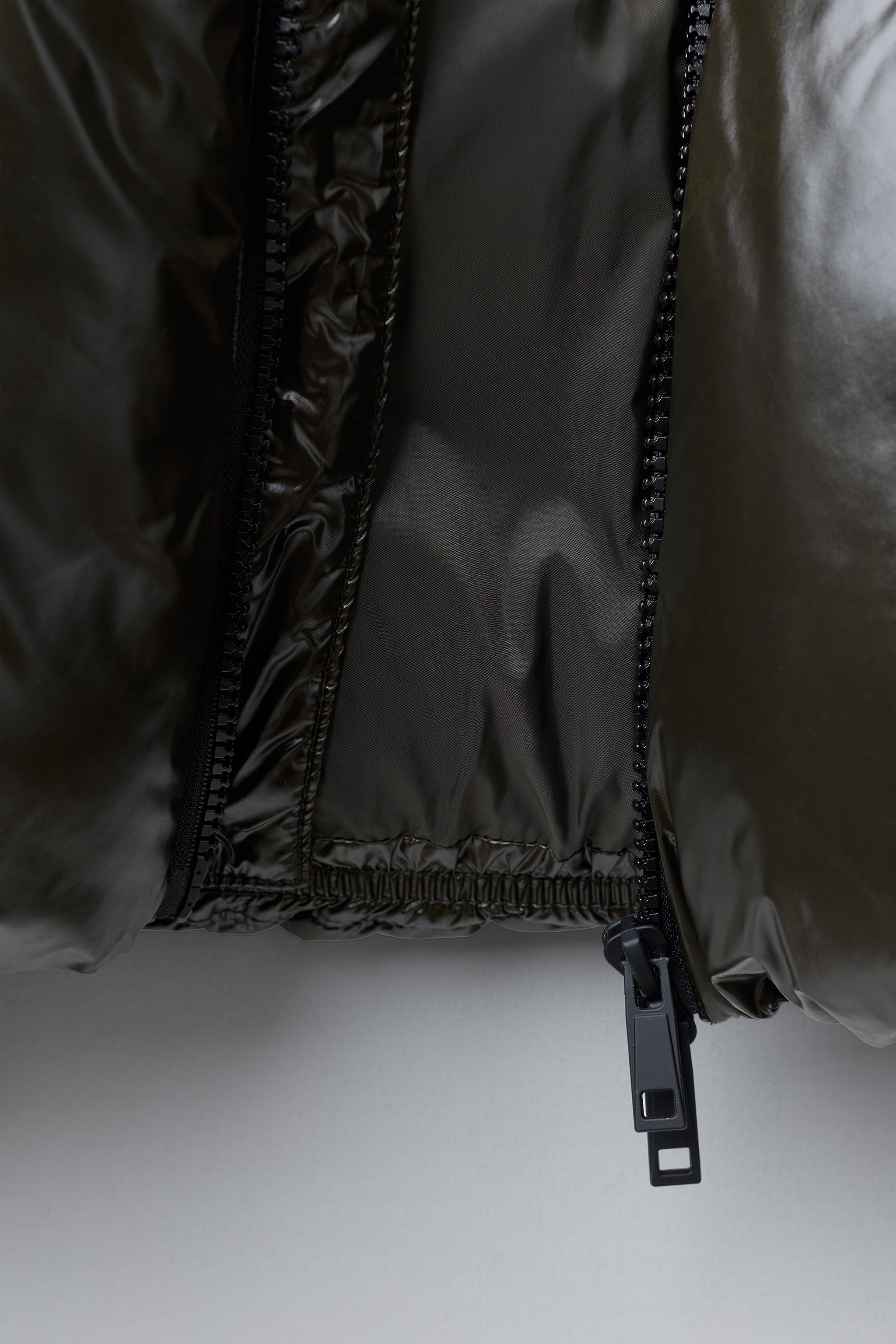 HOODED WATER REPELLENT PUFFER COAT