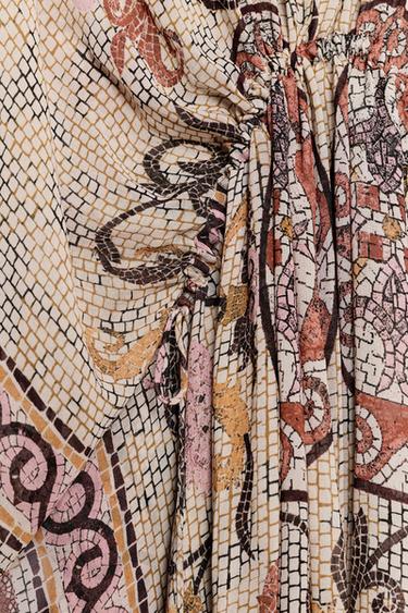 ROBE TUNIQUE IMPRIMÉE ZW COLLECTION - Multicolore de Zara - Image 7