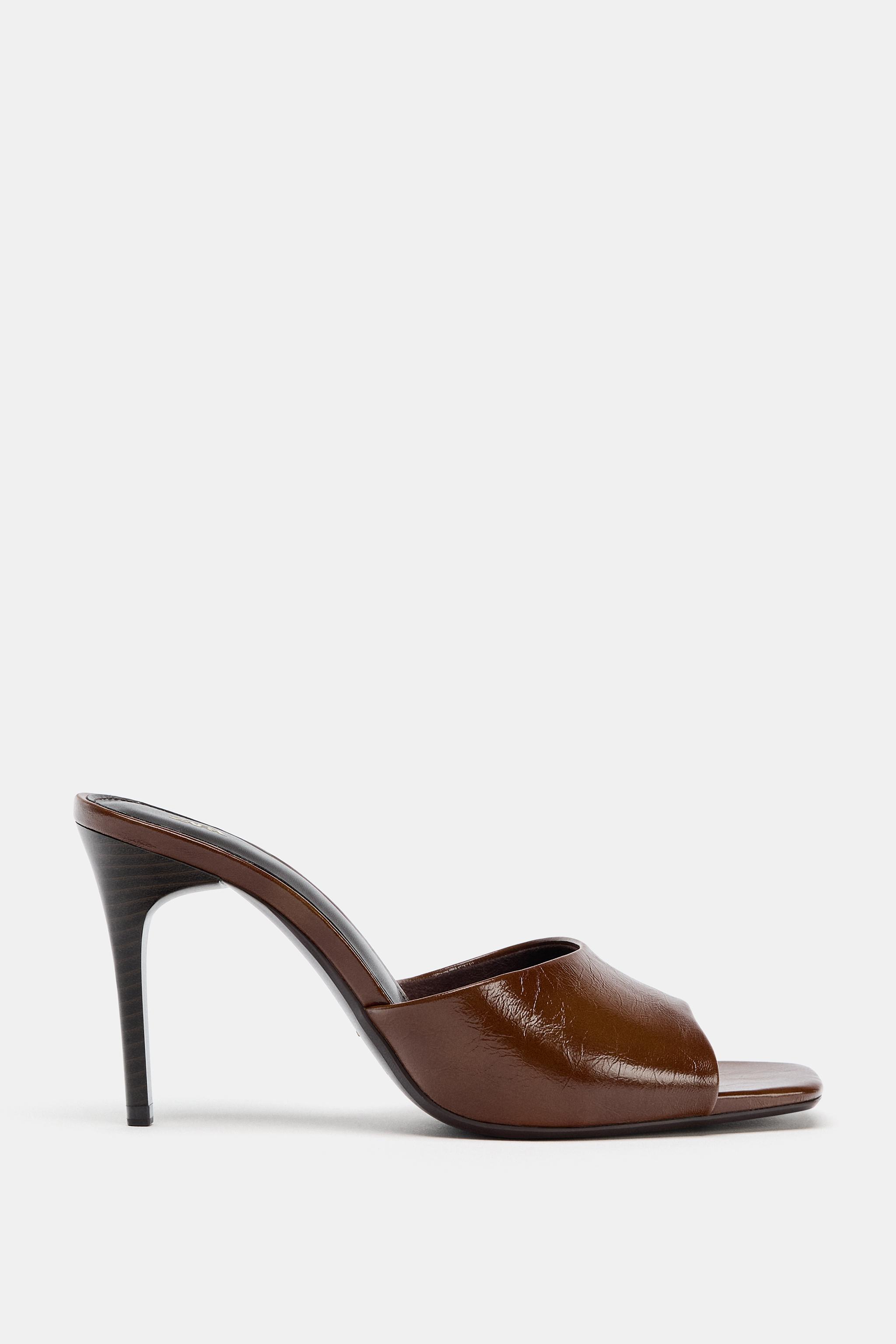 CHAUSSURES À TALONS EN CUIR