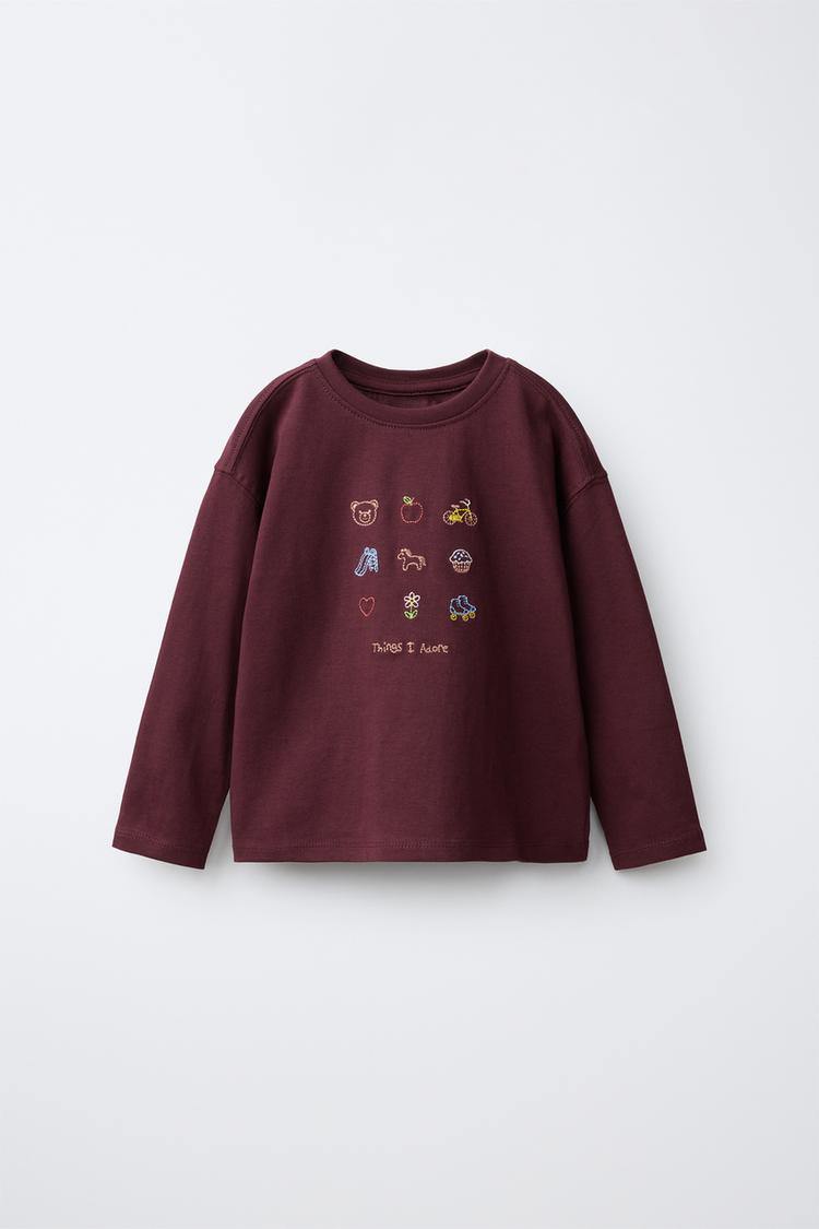 CAMISETA DETALLE BORDADO