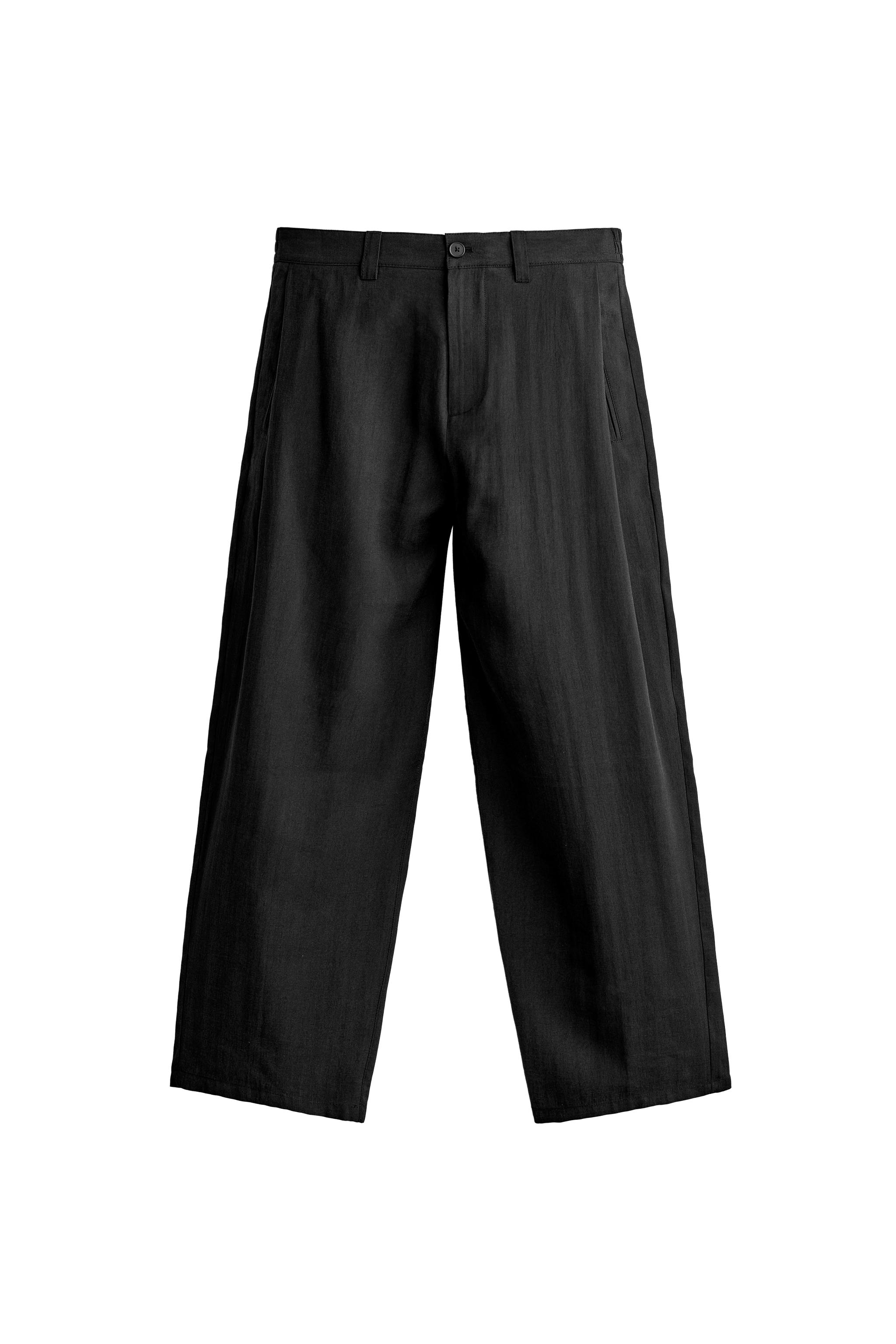 PANTALONS FLUIDS AMB PLECS LATERALS