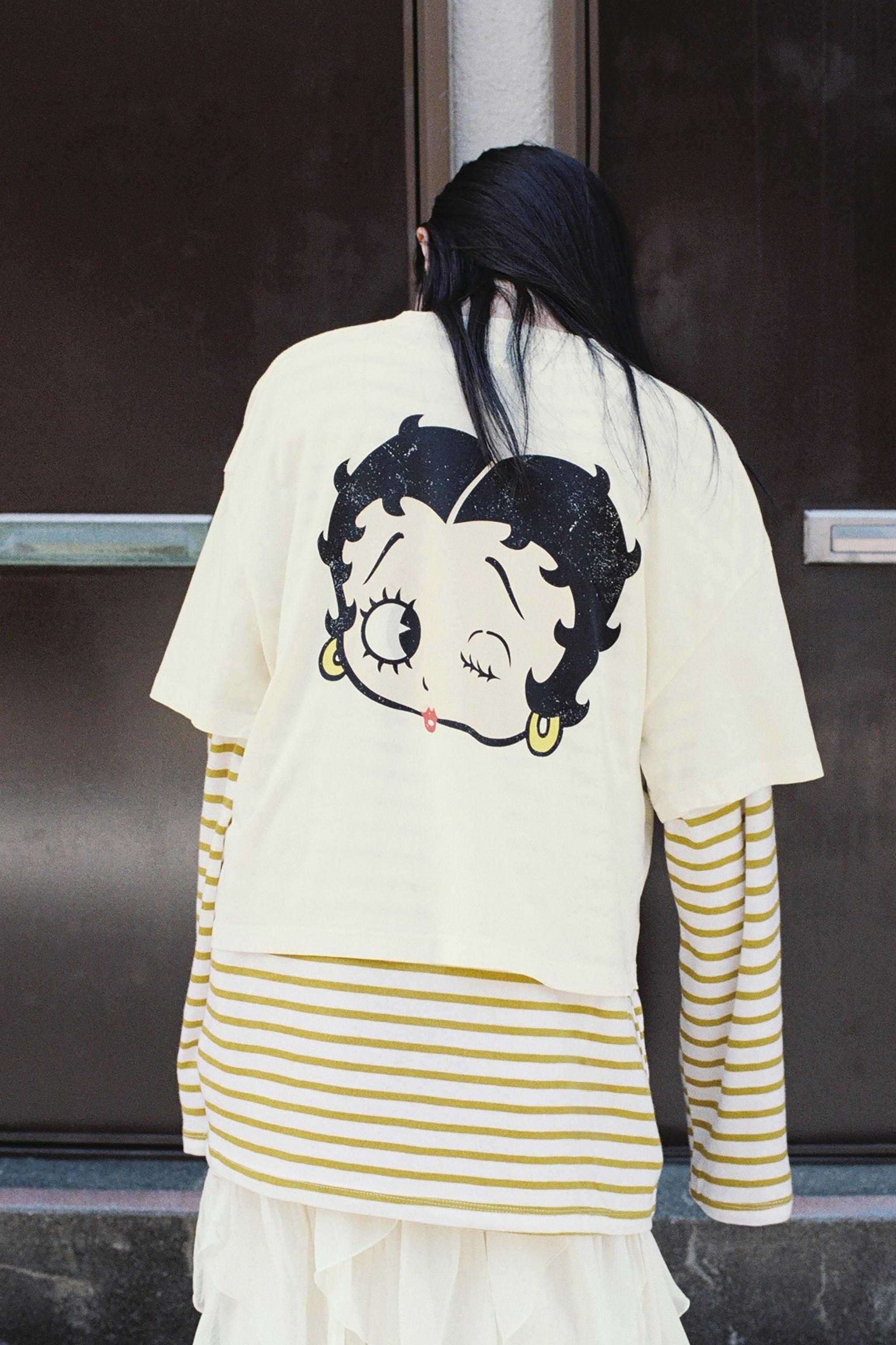 CASTEL BAJEC Betty Boop イエローシャツ CASTELBAJAC Betty Boop レディース イエロー トップス - メルカリ