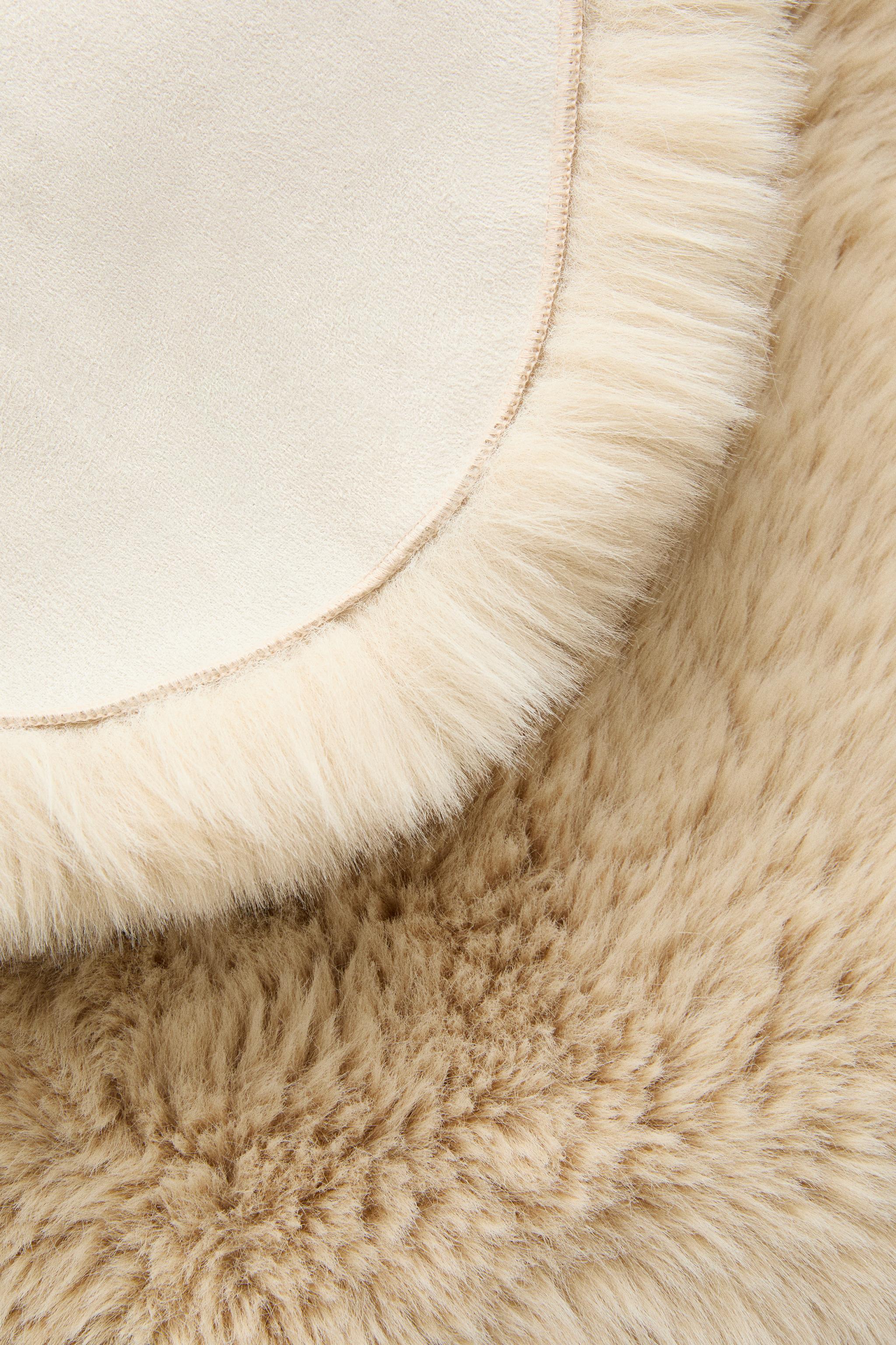 FUR SEAT COVER
