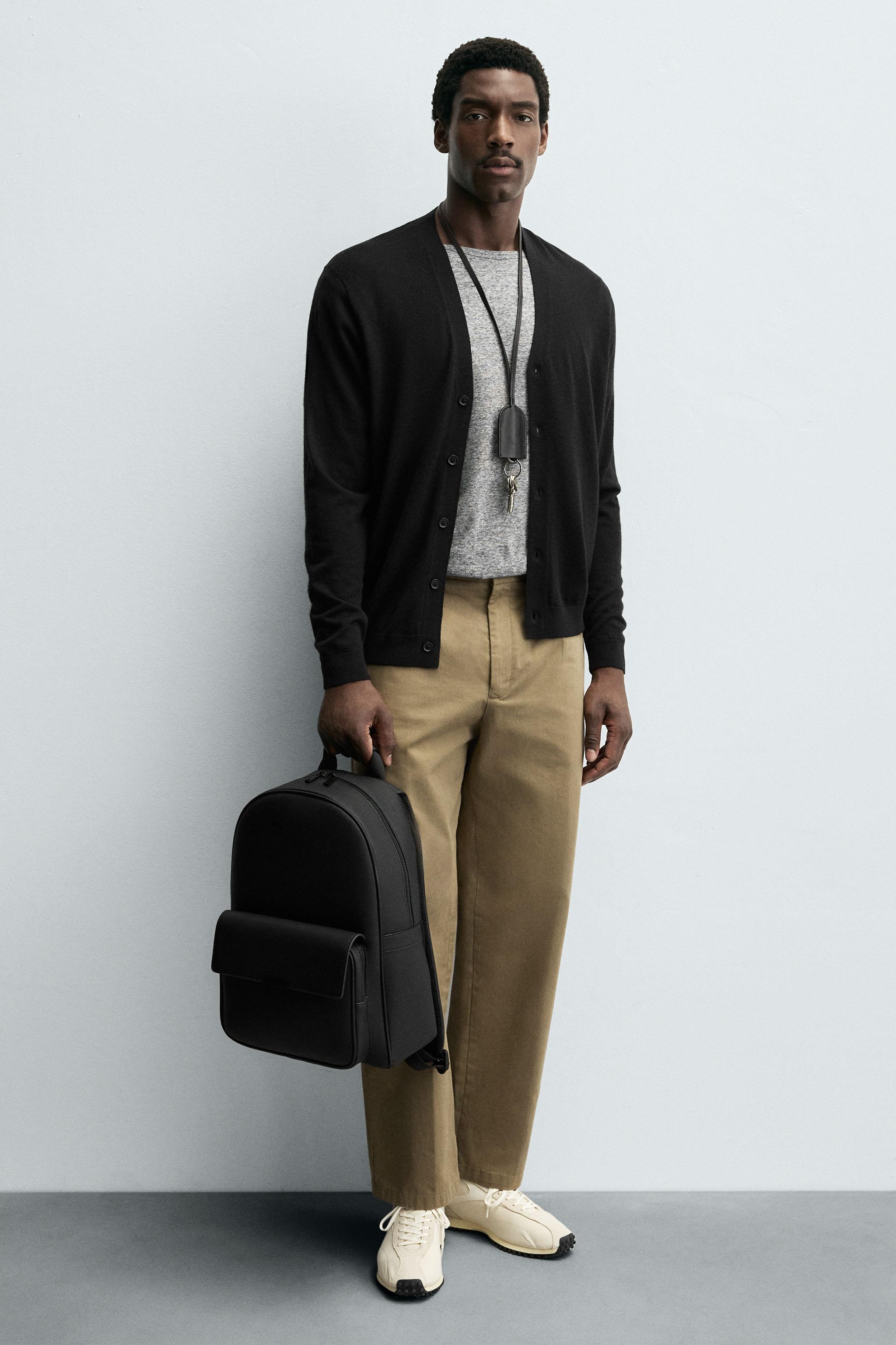 TEXTURED BACKPACK Black ZARA New Zealand
