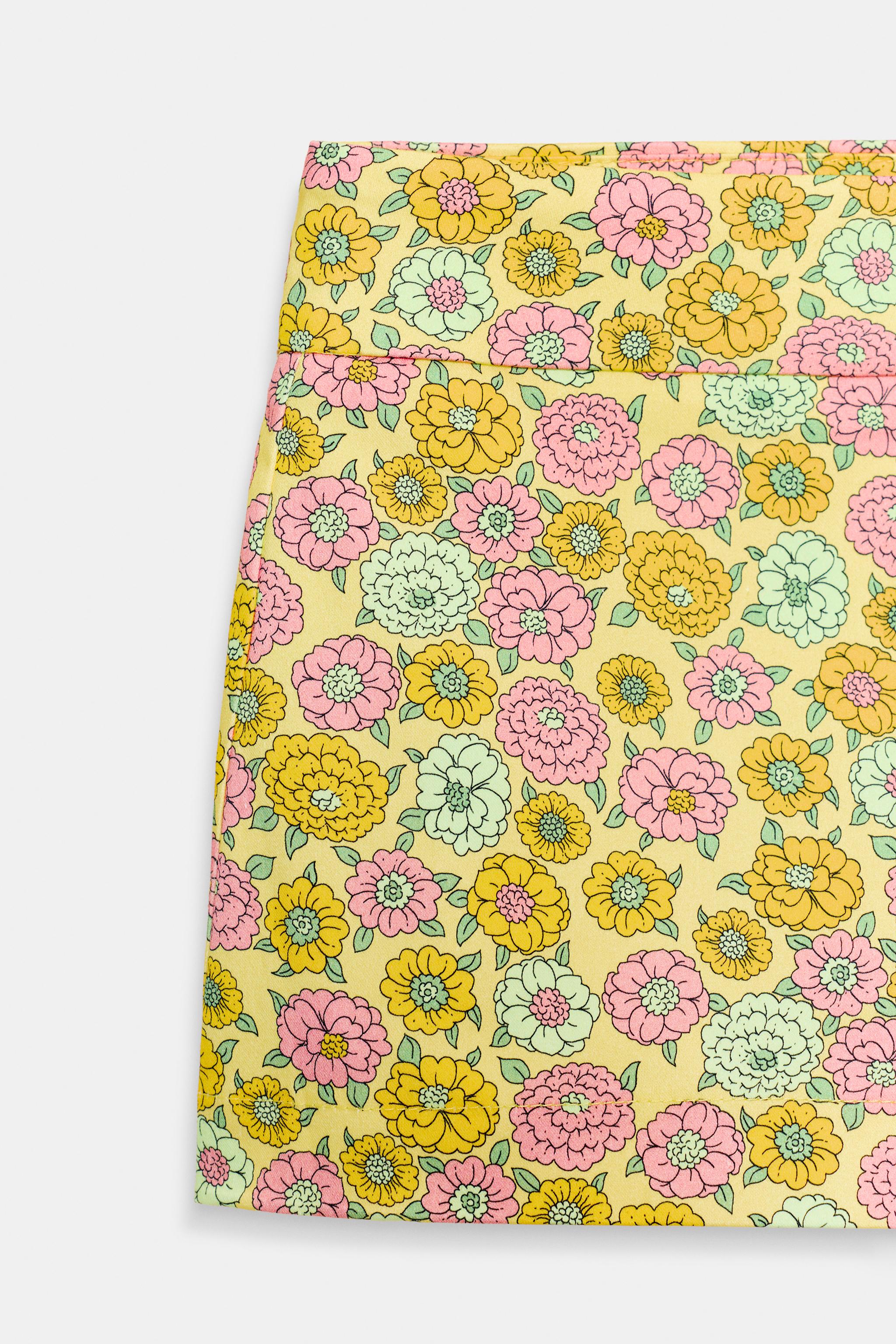 MINI FLORAL SHORTS