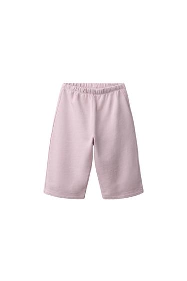 COTTON POCKET TROUSERS - Dusty mauve by Zara