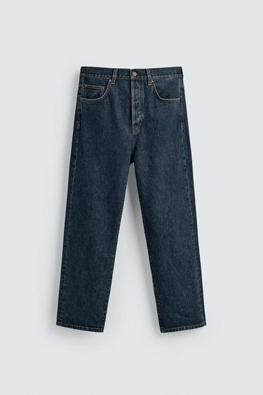 JEANS REGULAR FIT - Azul de Zara