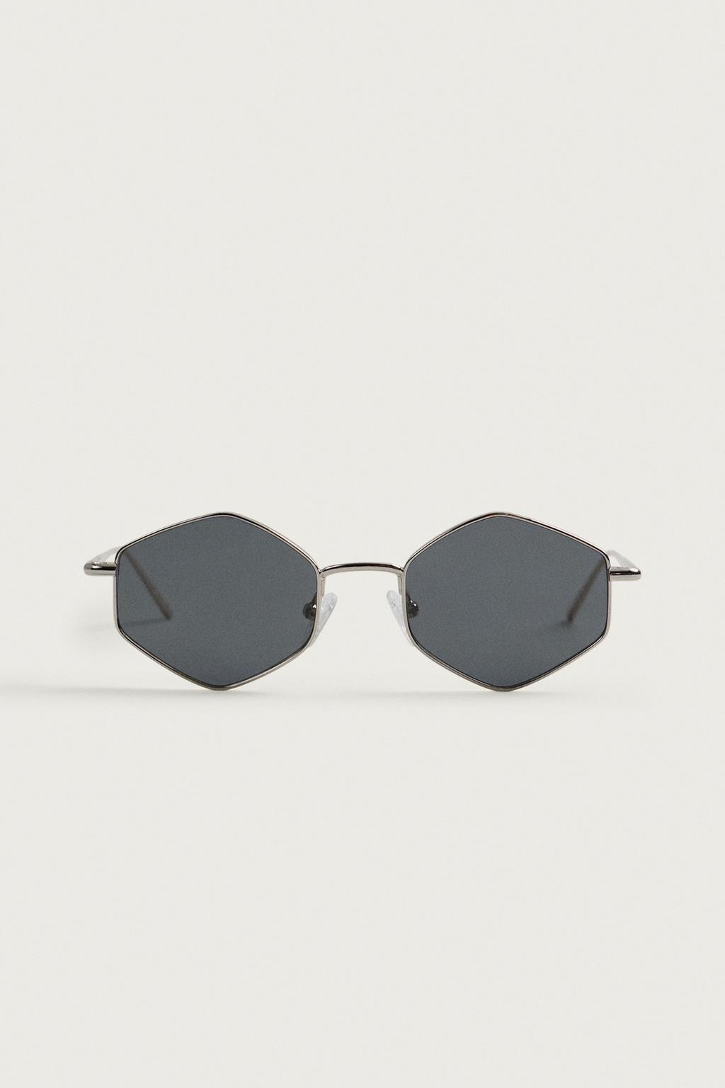 GEOMETRIC FRAME SUNGLASSES
