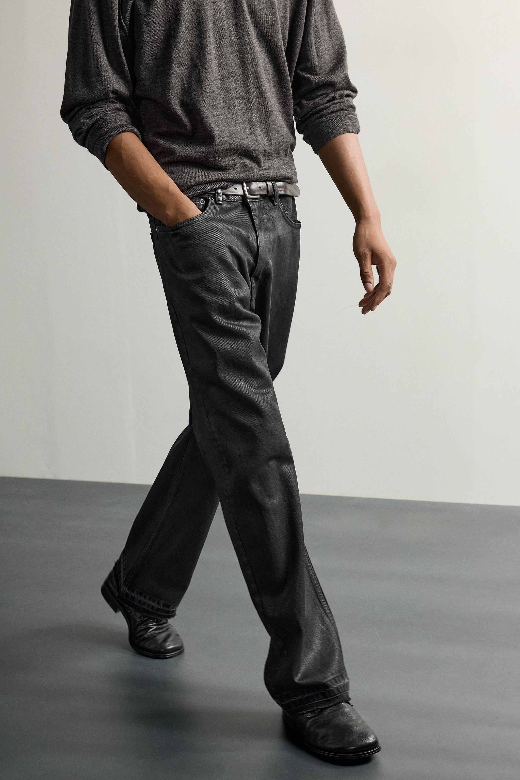 JEANS LOOSE FIT EFFET CIRÉ