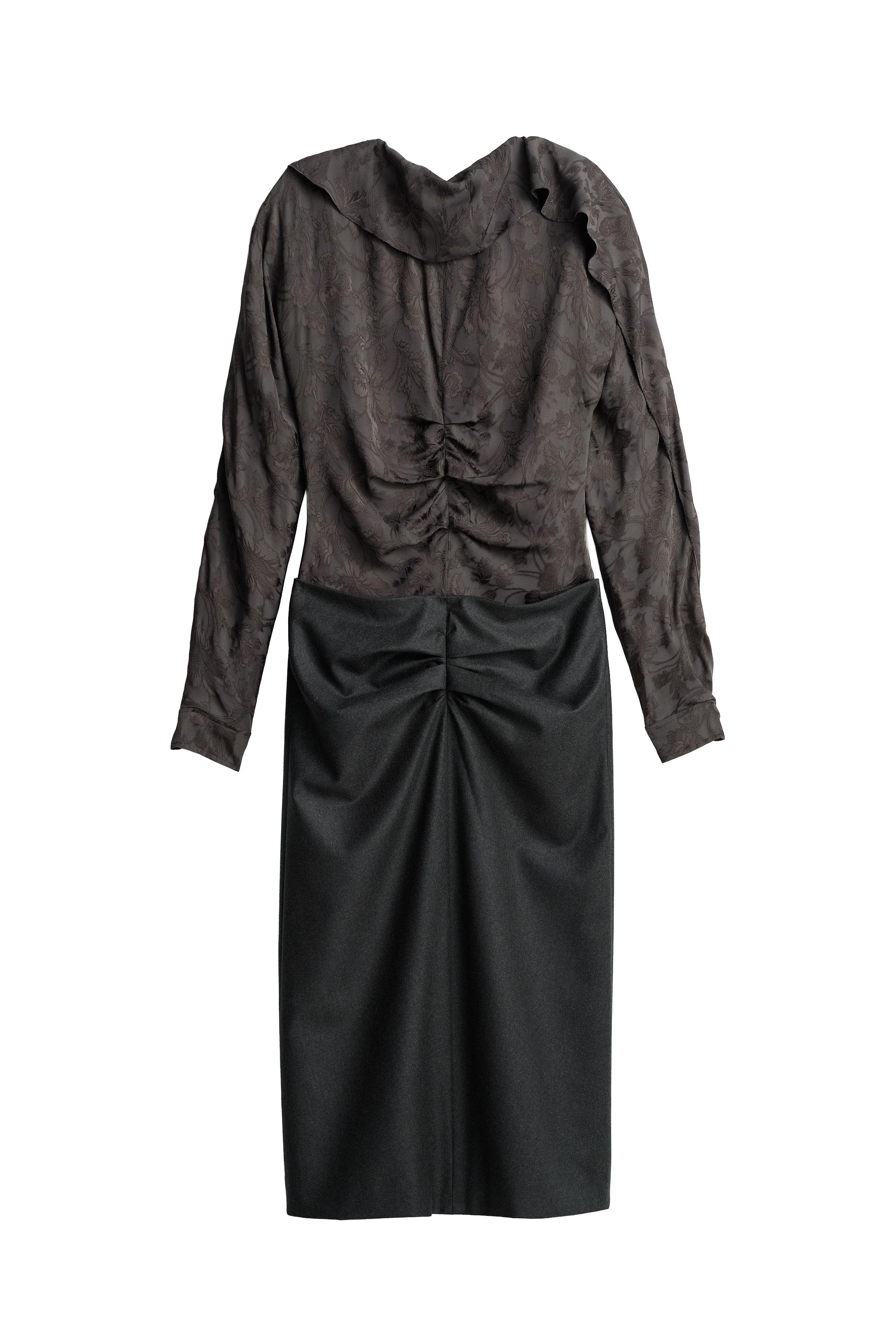 VESTIDO COMBINADO JACQUARD LIMITED EDITION