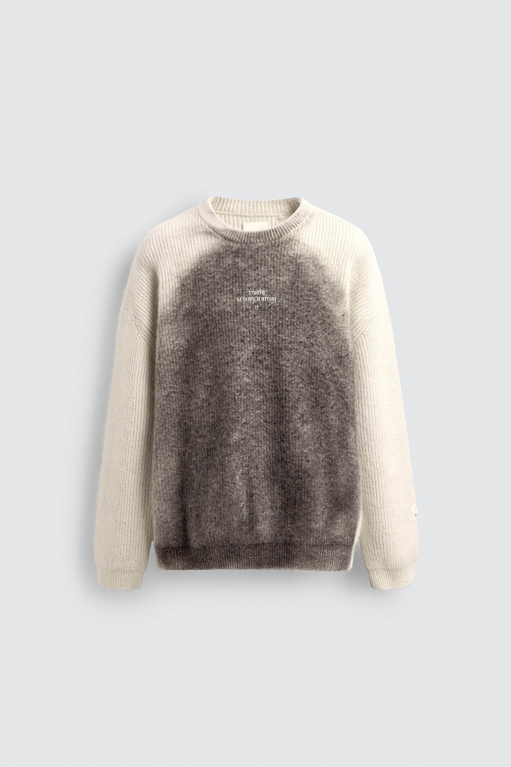 SPRAY LOGO SWEATER X SR_A