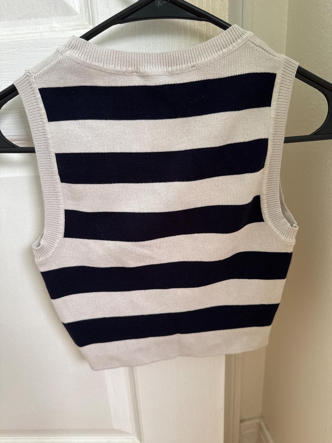 CROP KNIT TOP - Image 2