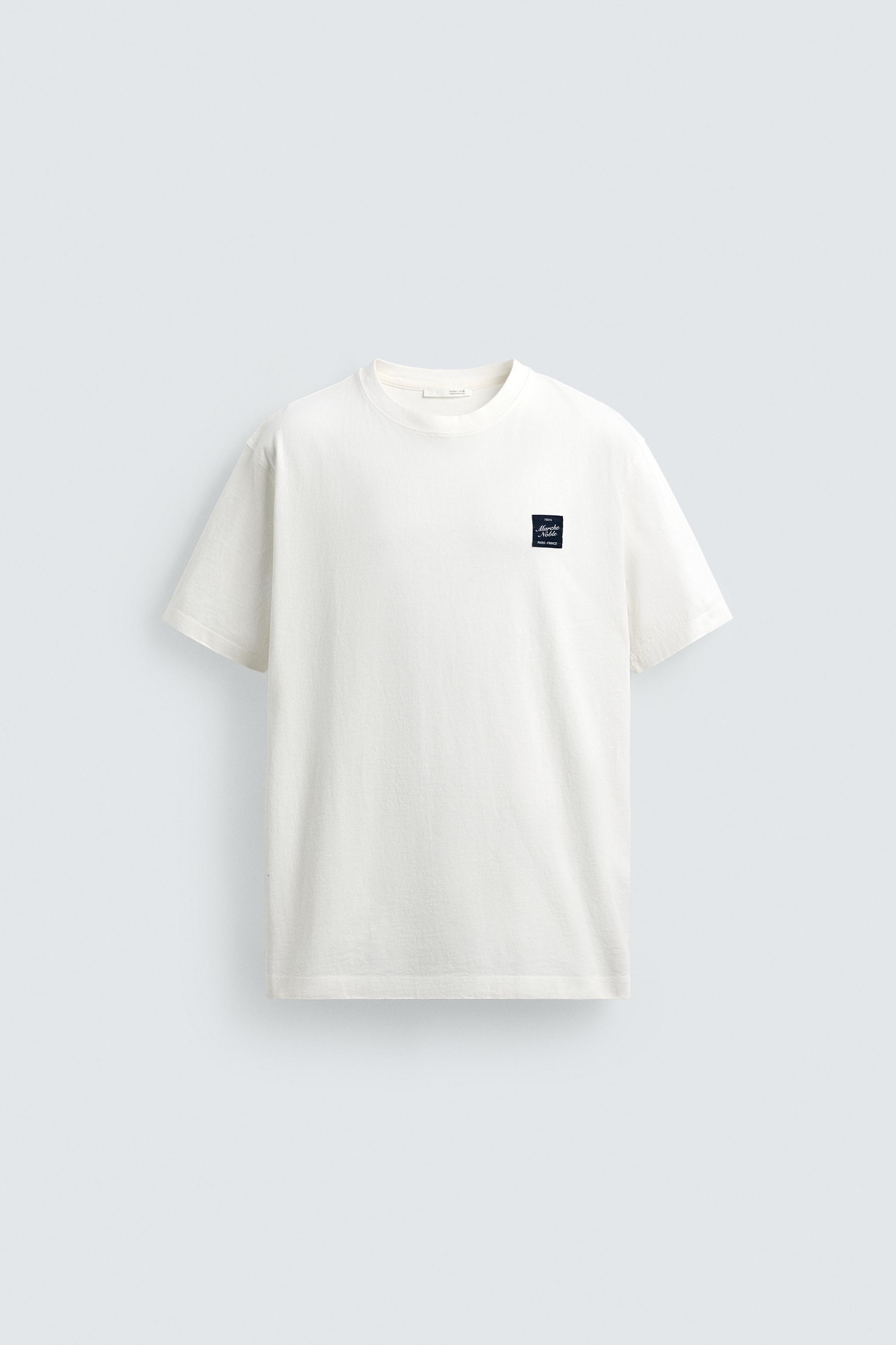 T-SHIRT IMPRIMÉ CONTRASTE