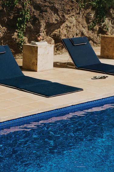 XXL KLAPP-STRANDLIEGE - Blau von Zara