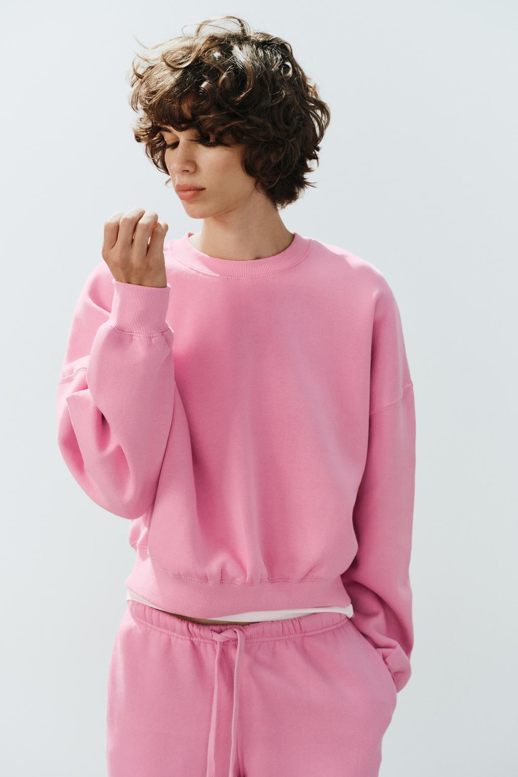 BASIC PLUSH SWEATSHIRT