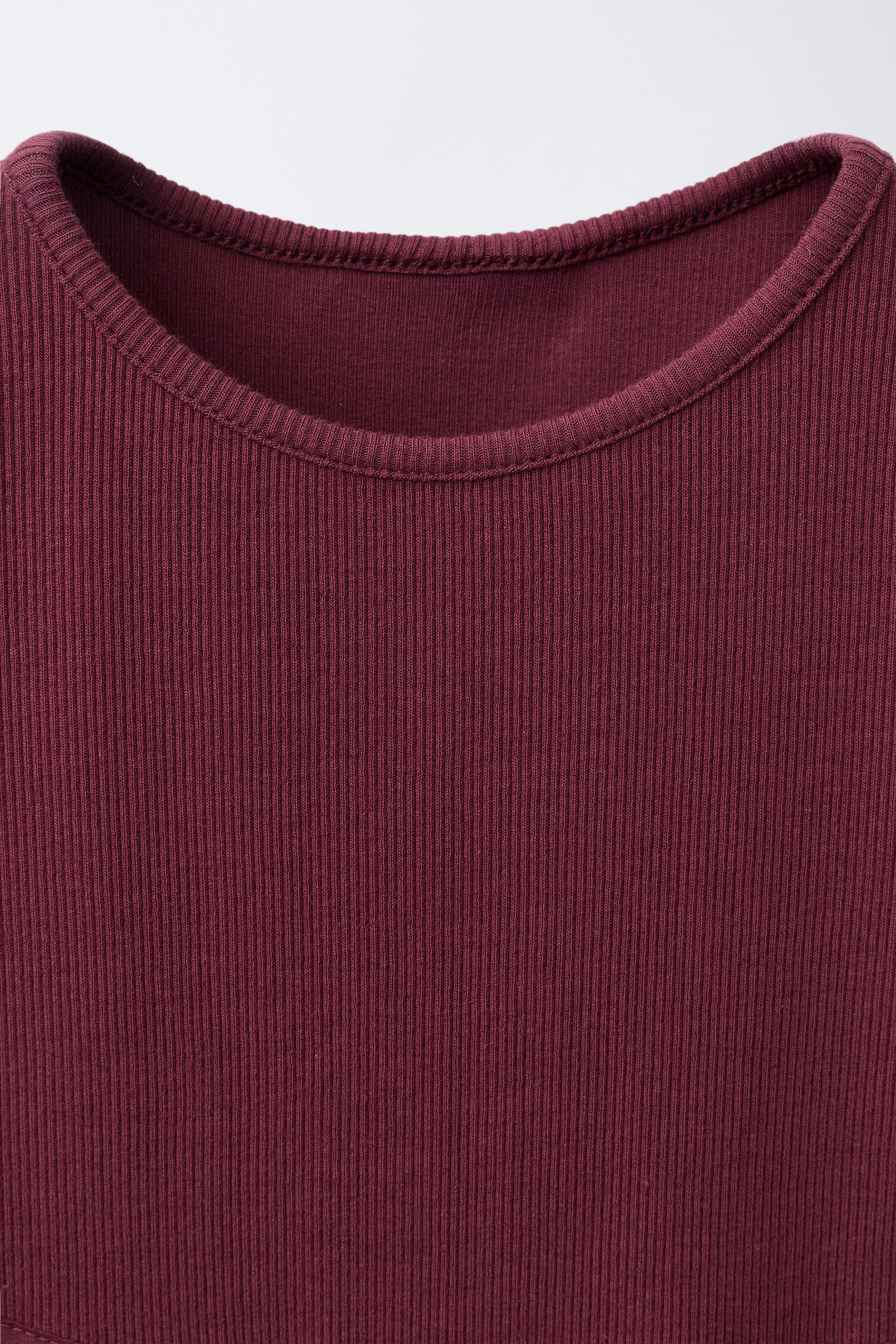 COMBINATION RIBBED DRESS WITH BOW