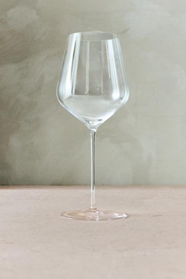 VERRE À VIN CRISTALLIN SOUFFLÉ -  de Zara