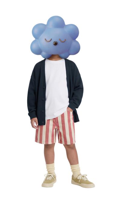 تيشرت INTERLOCK بيزك - أبيض by Zara