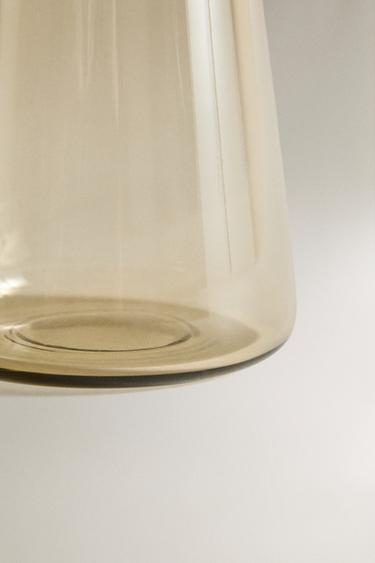 VERRE CRISTALLIN CÔNIQUE - Marron de Zara - Image 3