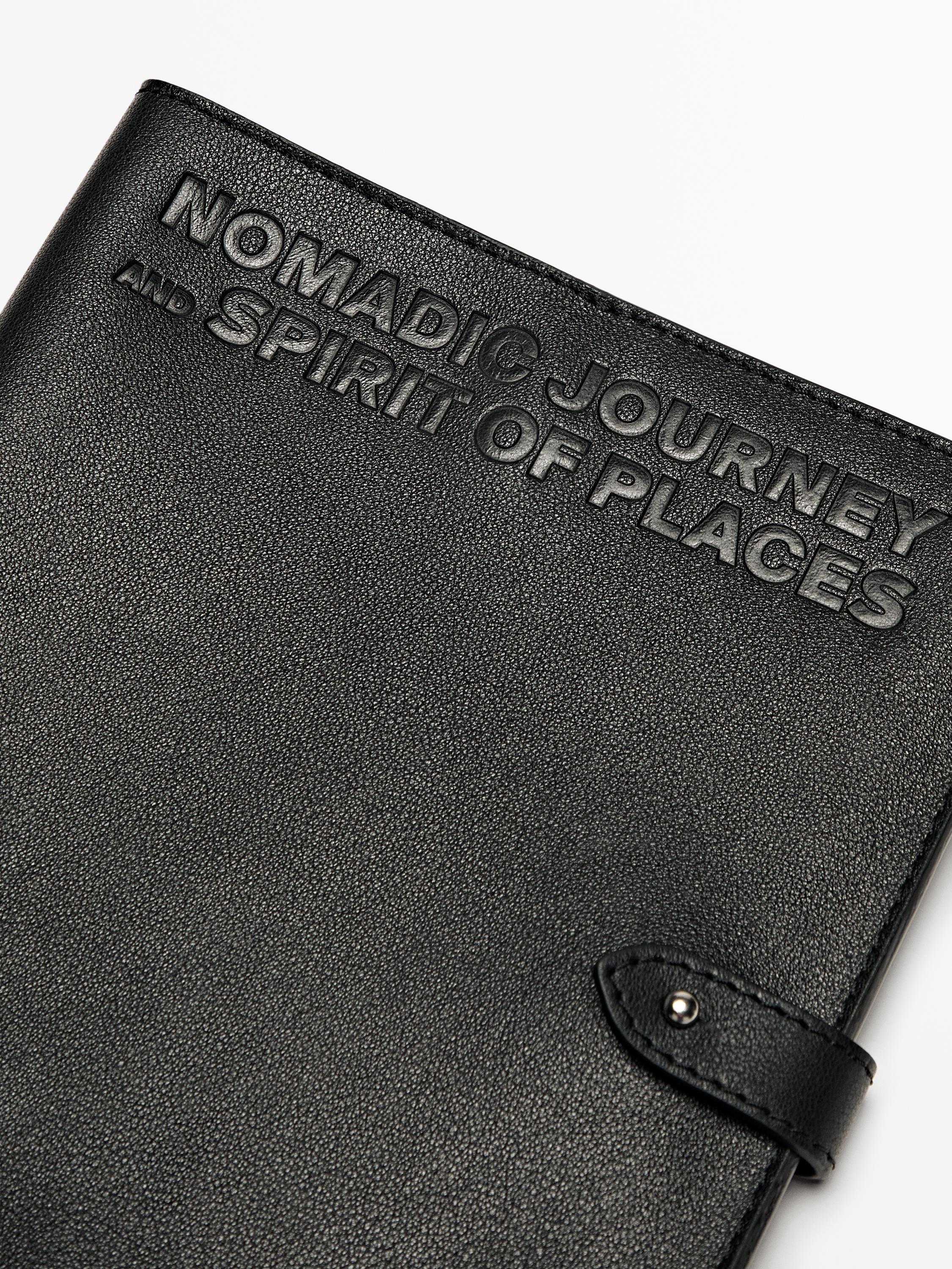 Nappa leather diary cover - Marina Abramovic