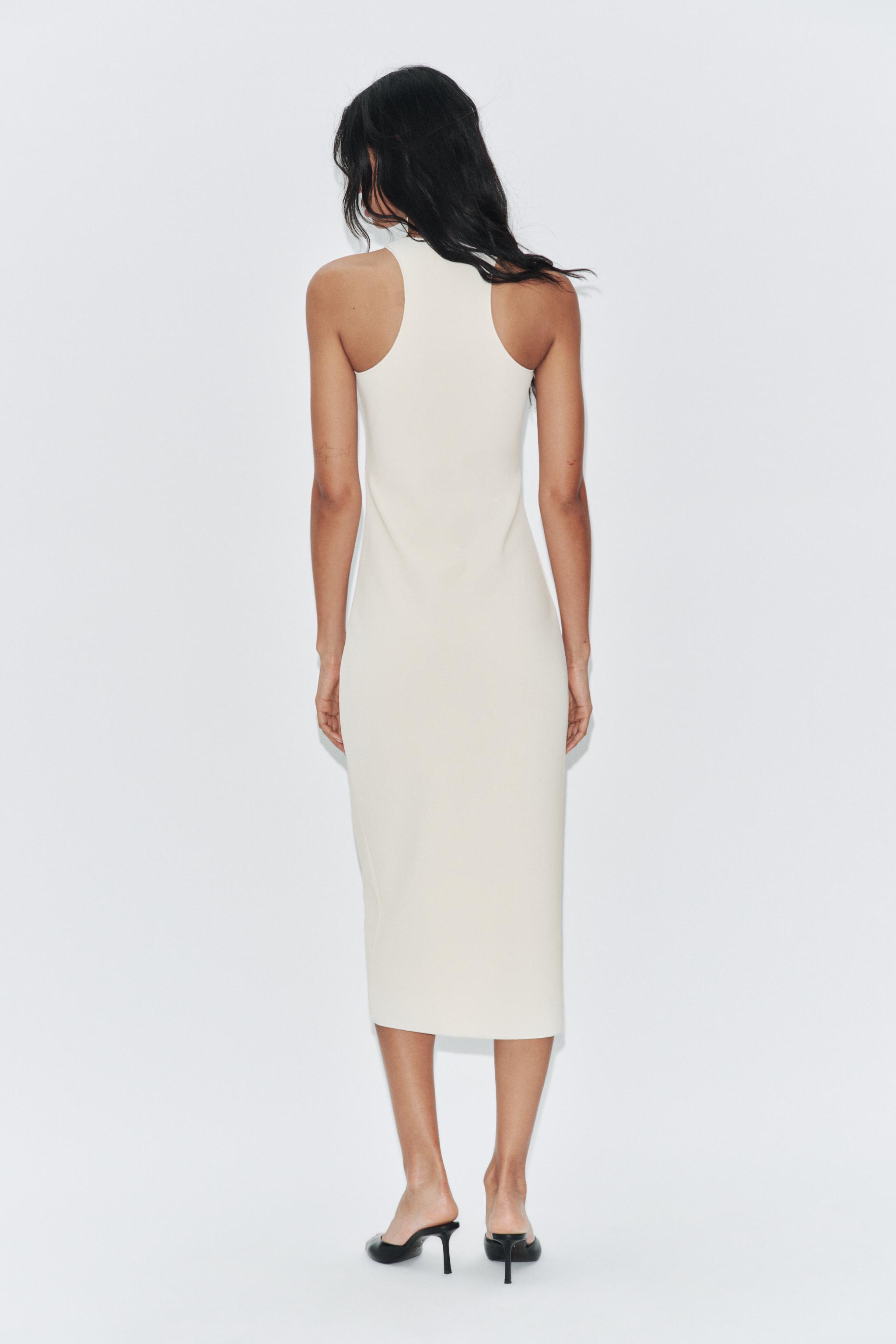 STRETCH HALTER DRESS