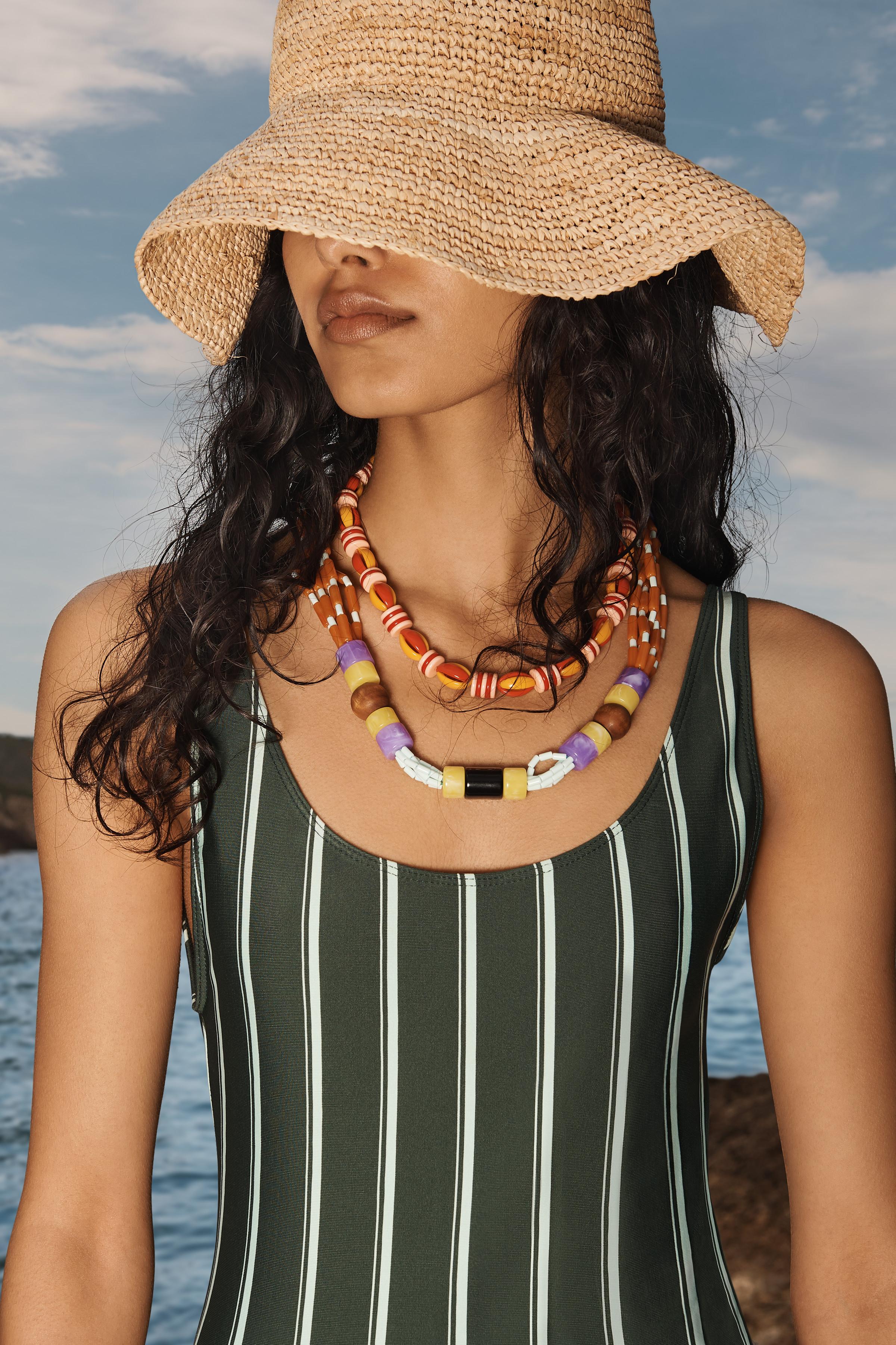 【ZARA】LIMITED EDITION ラフィア バケットハット 1023/203/052 LIMITED EDITION ラフィア バケットハット - ライトベージュ