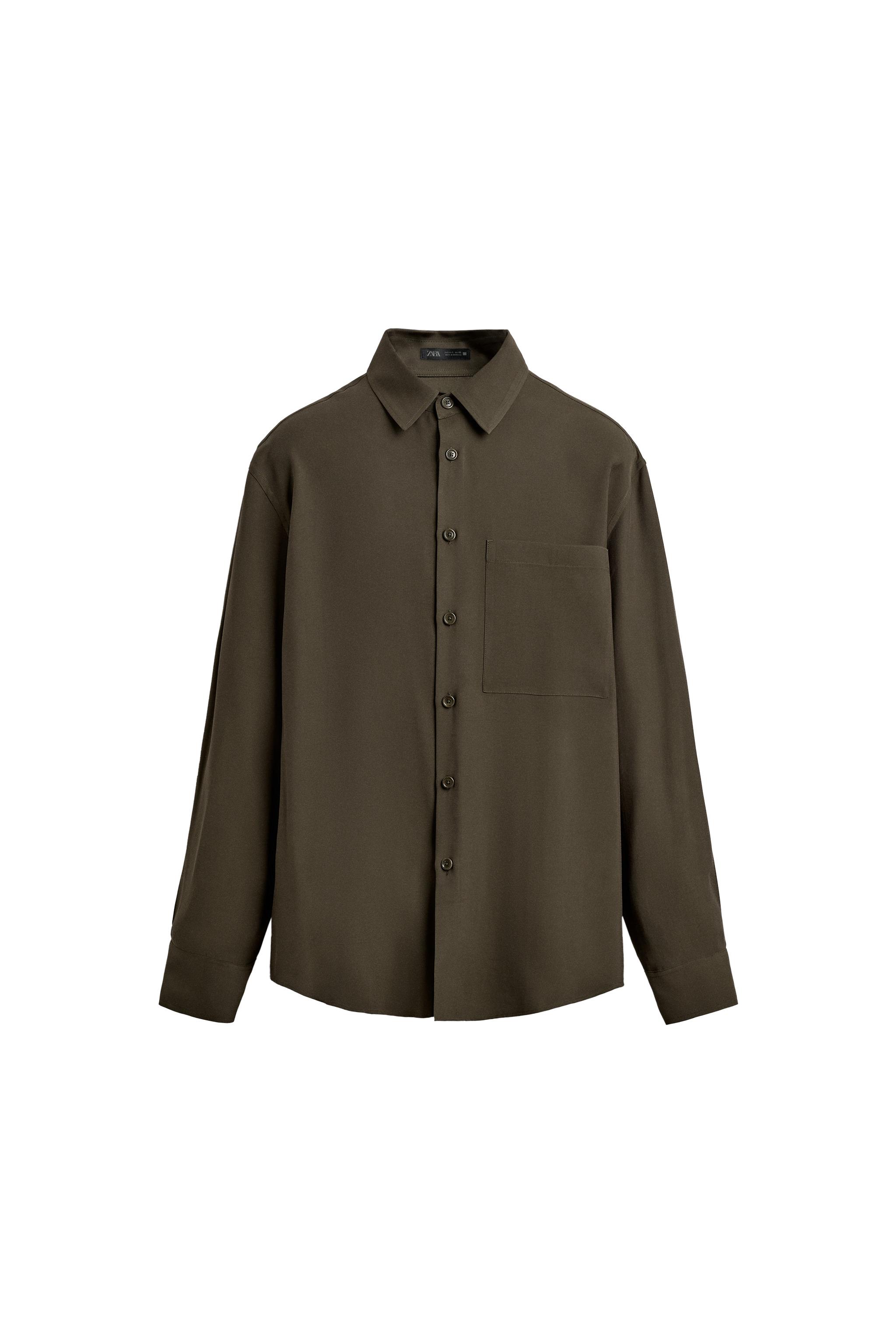 CHEMISE FLUIDE À POCHE