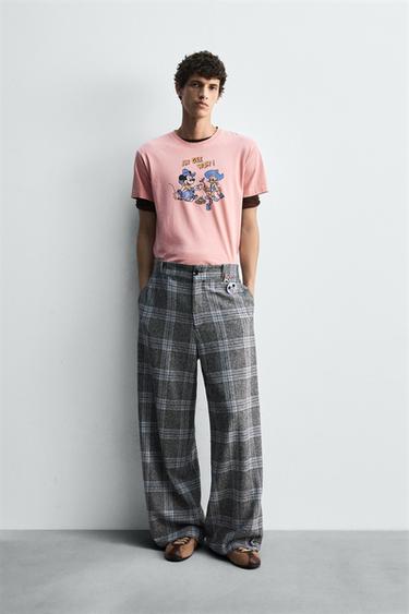 CAMISETA MICKEY + DONALD HARRY LAMBERT FOR ZARA X DISNEY - Rosa-pastel da Zara - Imagem 0