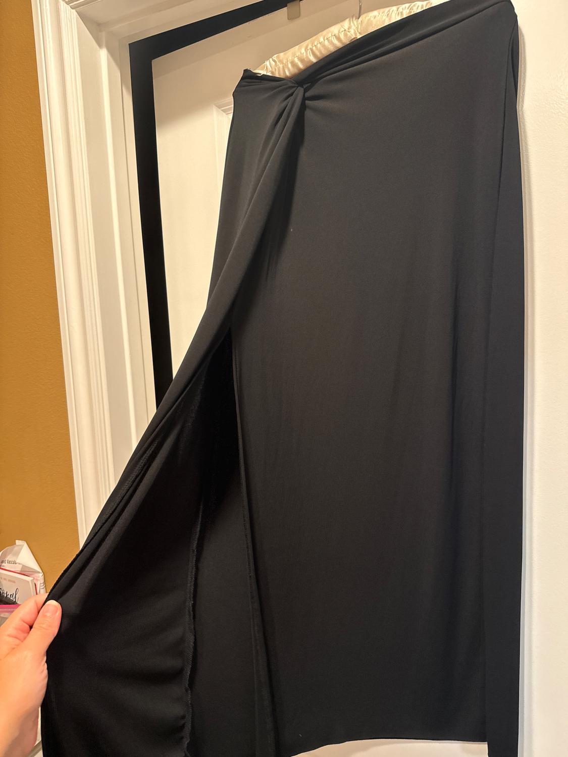 SKIRT WITH KNOTTED WAIST - Image 3
