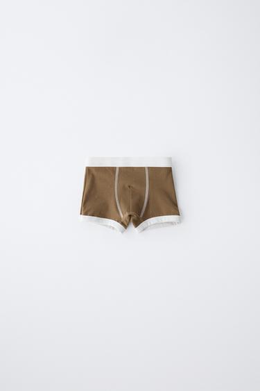 2-6 ANS/ LOT DE TROIS BOXERS DÉTAIL VIF - Multicolore de Zara - Image 2