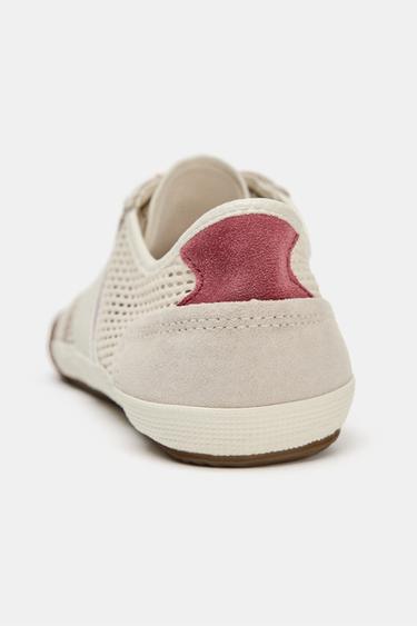 BASKETS EN RÉSILLE BAREFOOT - Blanc écru de Zara - Image 6