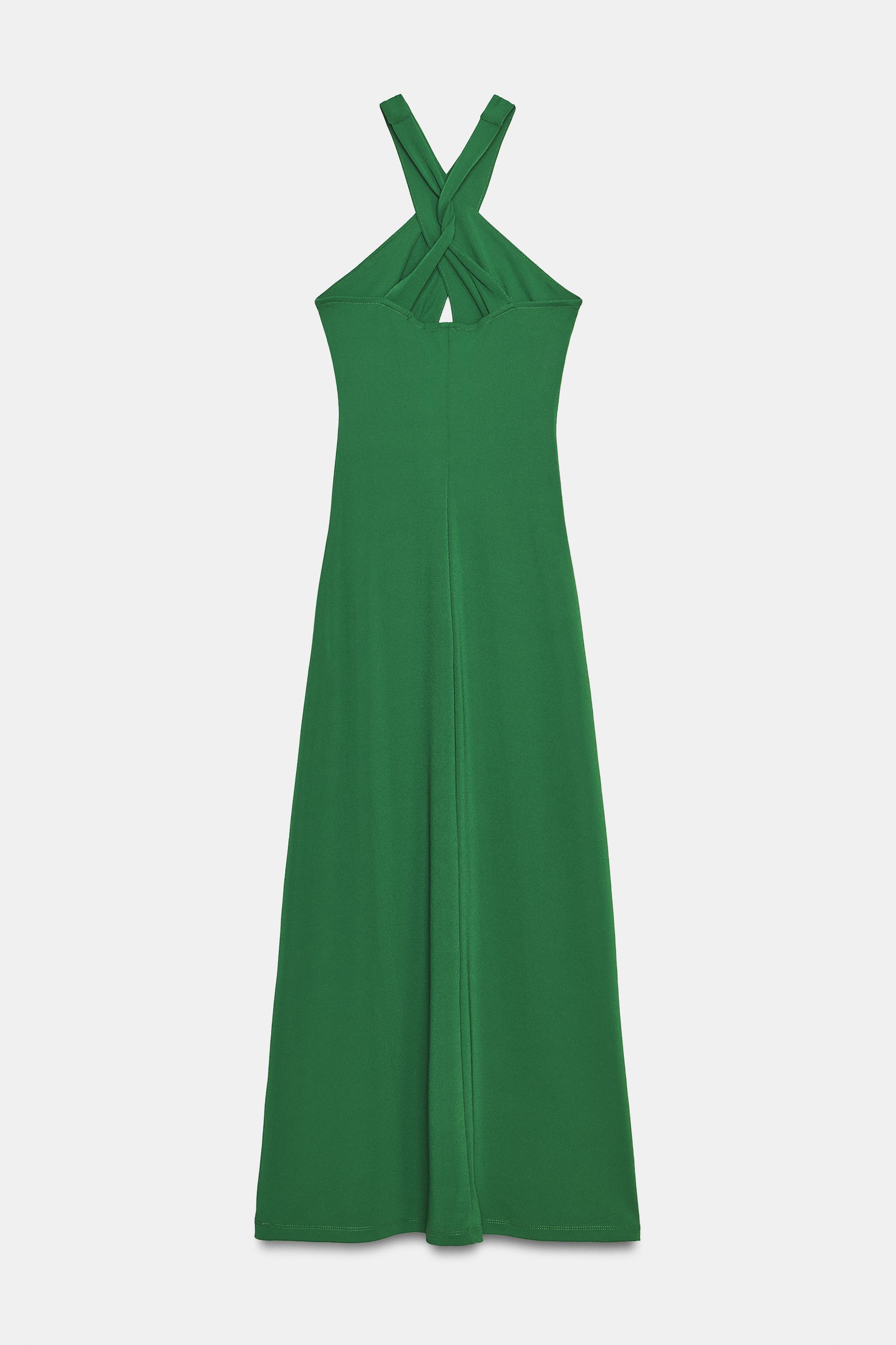 FLOWY WRAP DRESS