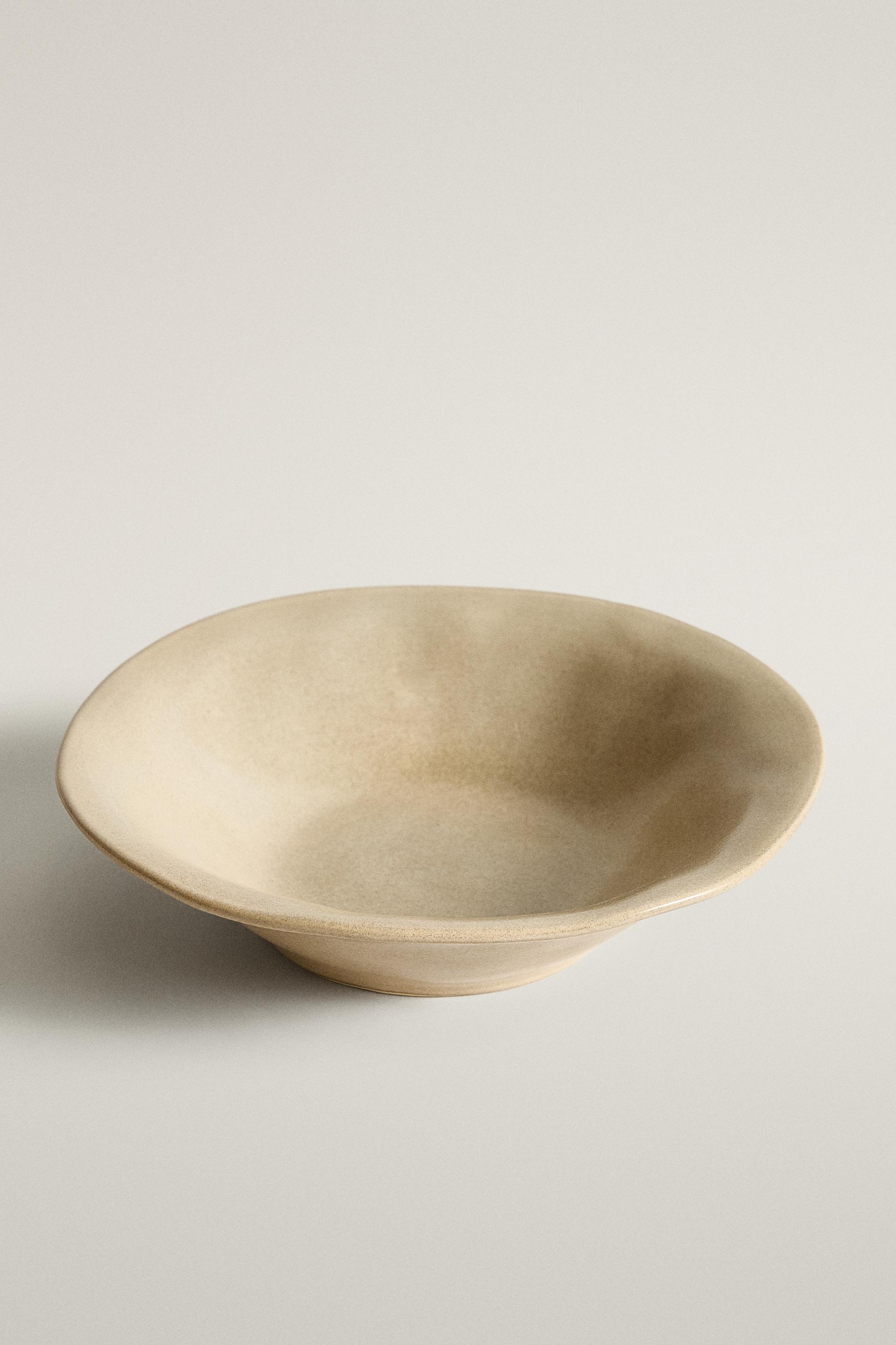 IRREGULAR STONEWARE BOWL