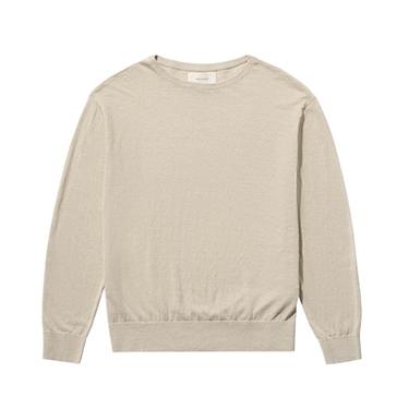 LEICHTER LEINENPULLOVER - Beige meliert von Zara