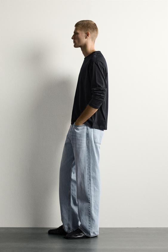 JEAN LOOSE FIT - Bleu moyen de Zara - Image 3